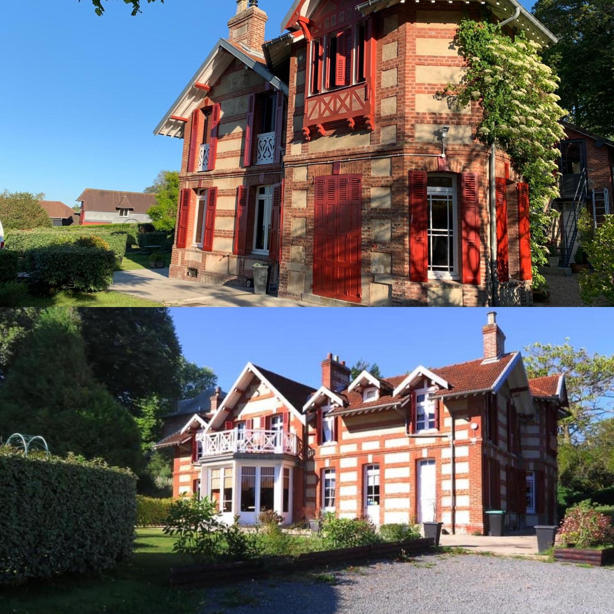 La Villa Des Rosiers Cricquebœuf Exteriör bild